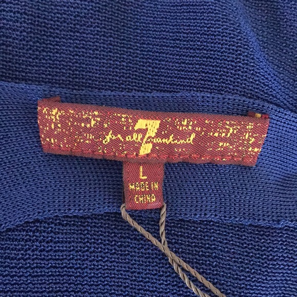 NWT!! 7 For All ManKind Sweater Tank - Picture 5 of 5